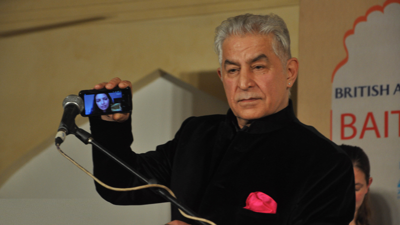 Dalip Tahil for Jhumpa Lahiri, Jaipur Lit Fest